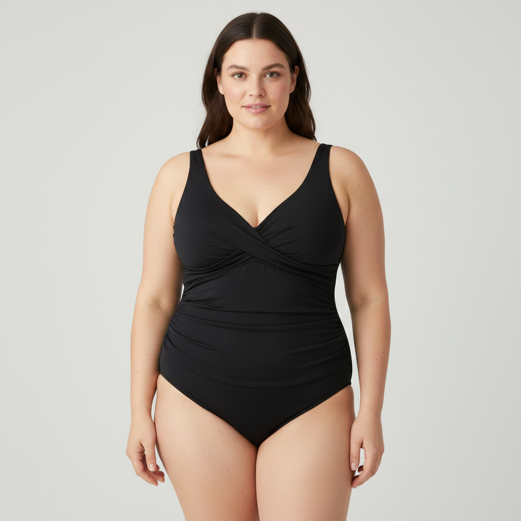 Maillot 1 pièce RougeGorge Noir