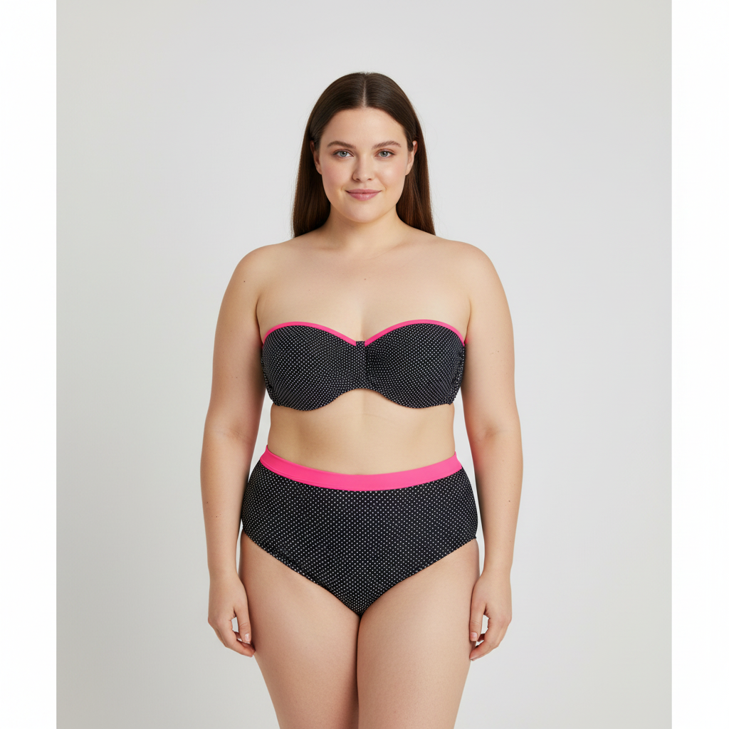 Haut de maillot Noir