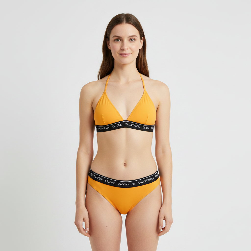 Haut de maillot Calvin Klein Orange