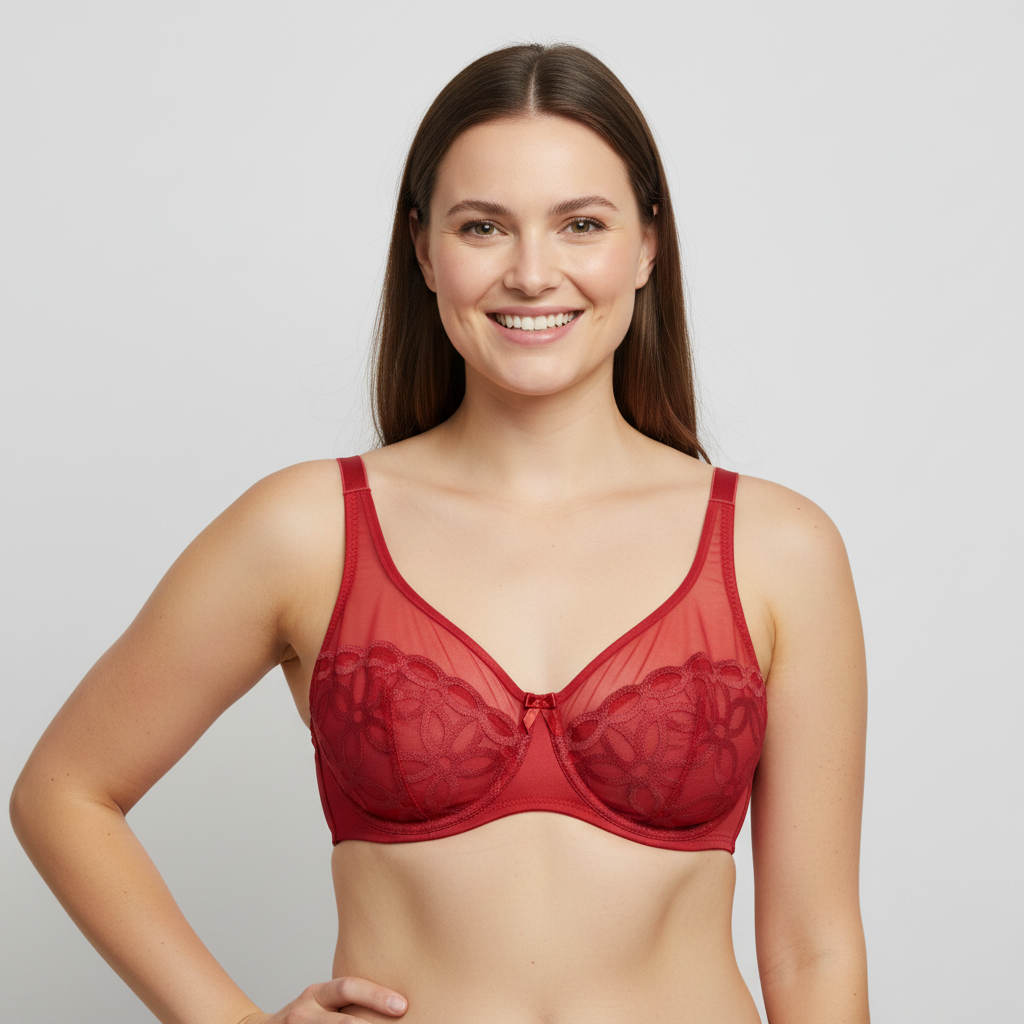 Soutien-gorge DIM Rouge