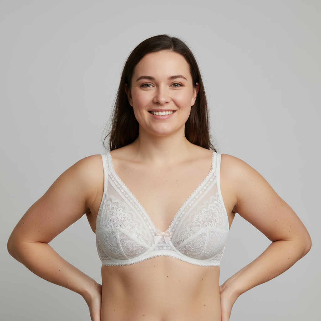 Soutien-gorge Darjeeling Blanc