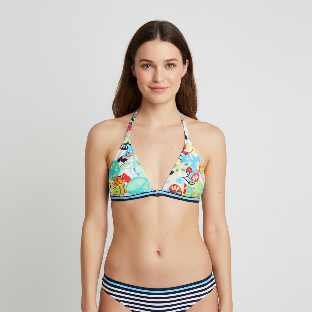 Haut de maillot Sloggi Bleu