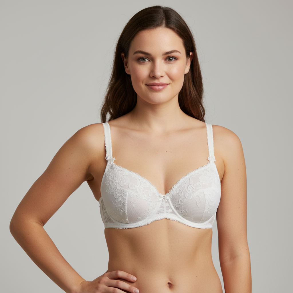 Push-up RougeGorge Blanc