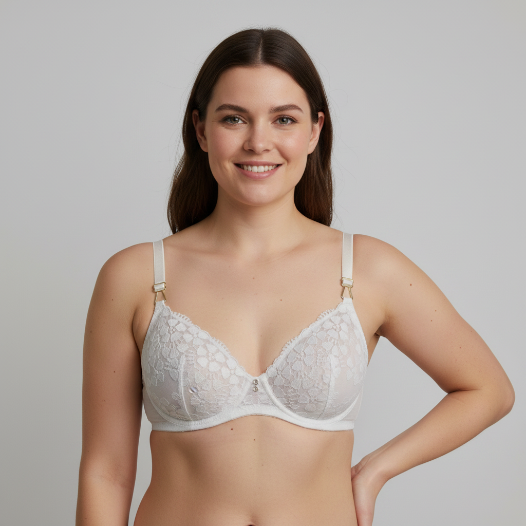 Soutien-gorge Darjeeling Blanc