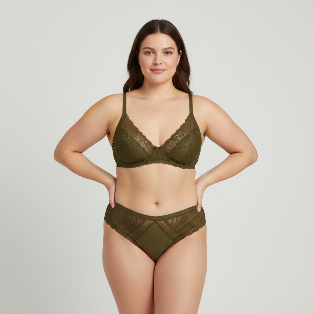 Tanga RougeGorge Vert