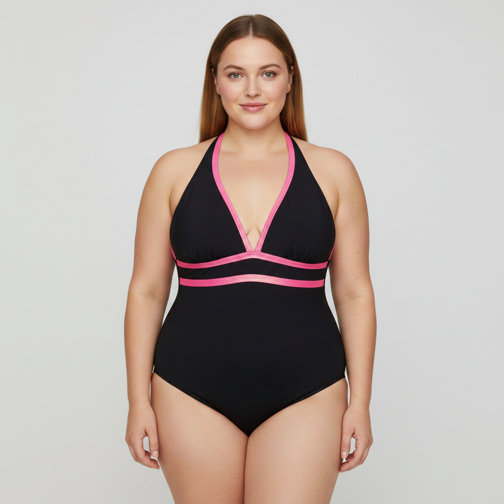 Maillot 1 pièce Divine Paris Noir