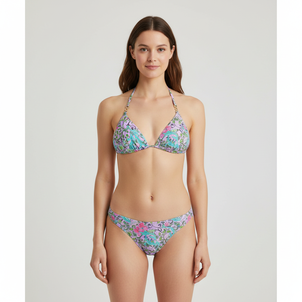 Haut de maillot Allande Violet