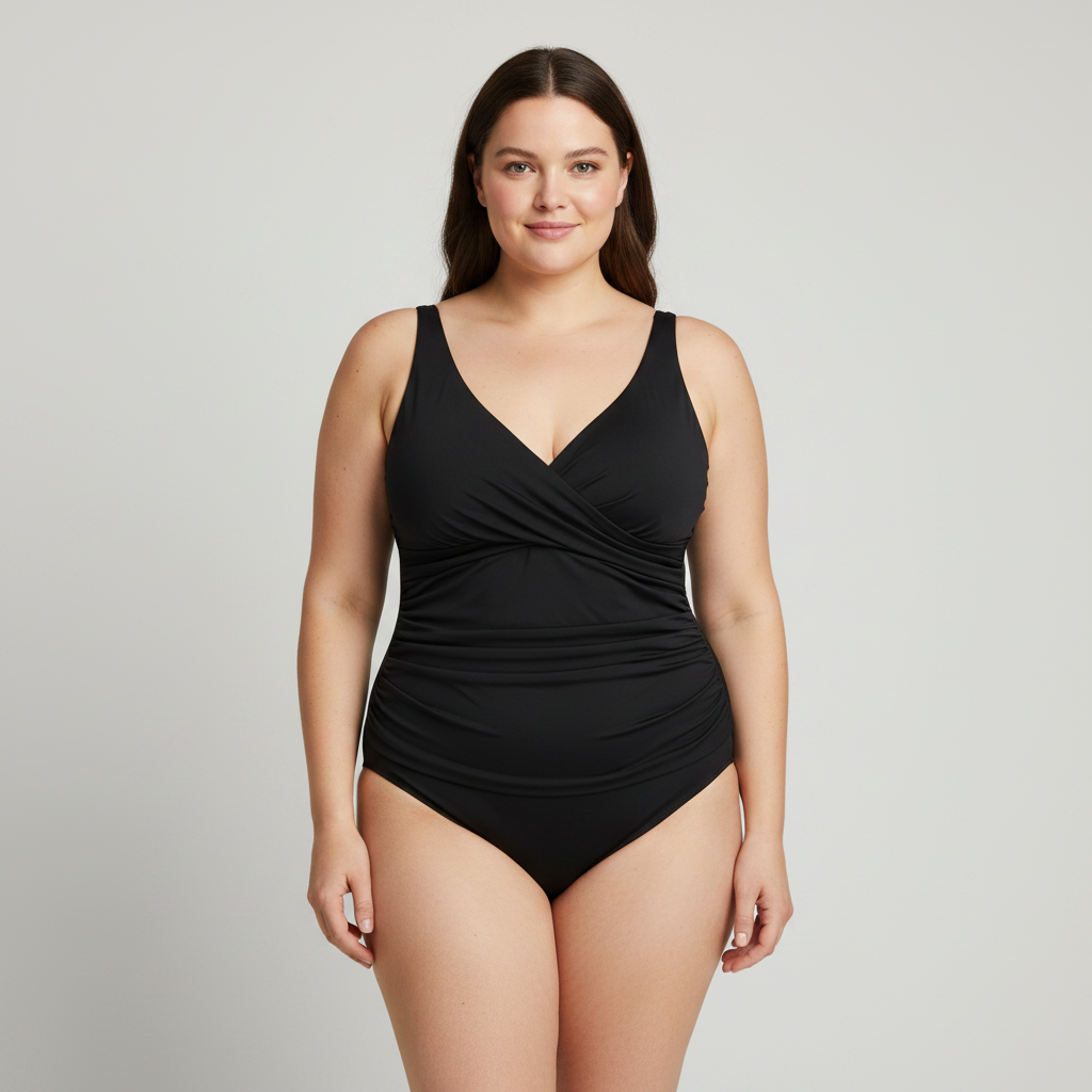 Maillot 1 pièce RougeGorge Noir