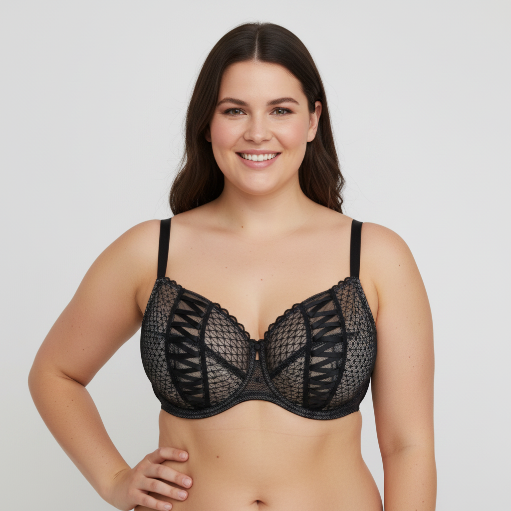 Soutien-gorge Darjeeling Noir