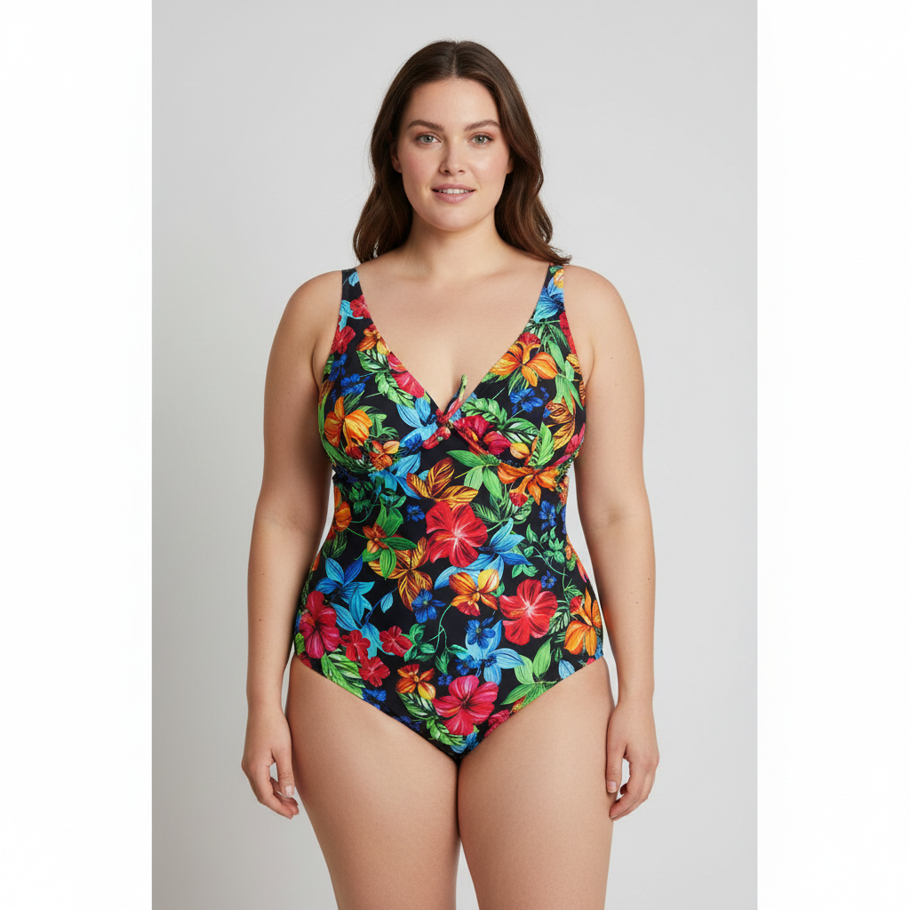 Maillot 1 pièce Antigel Noir