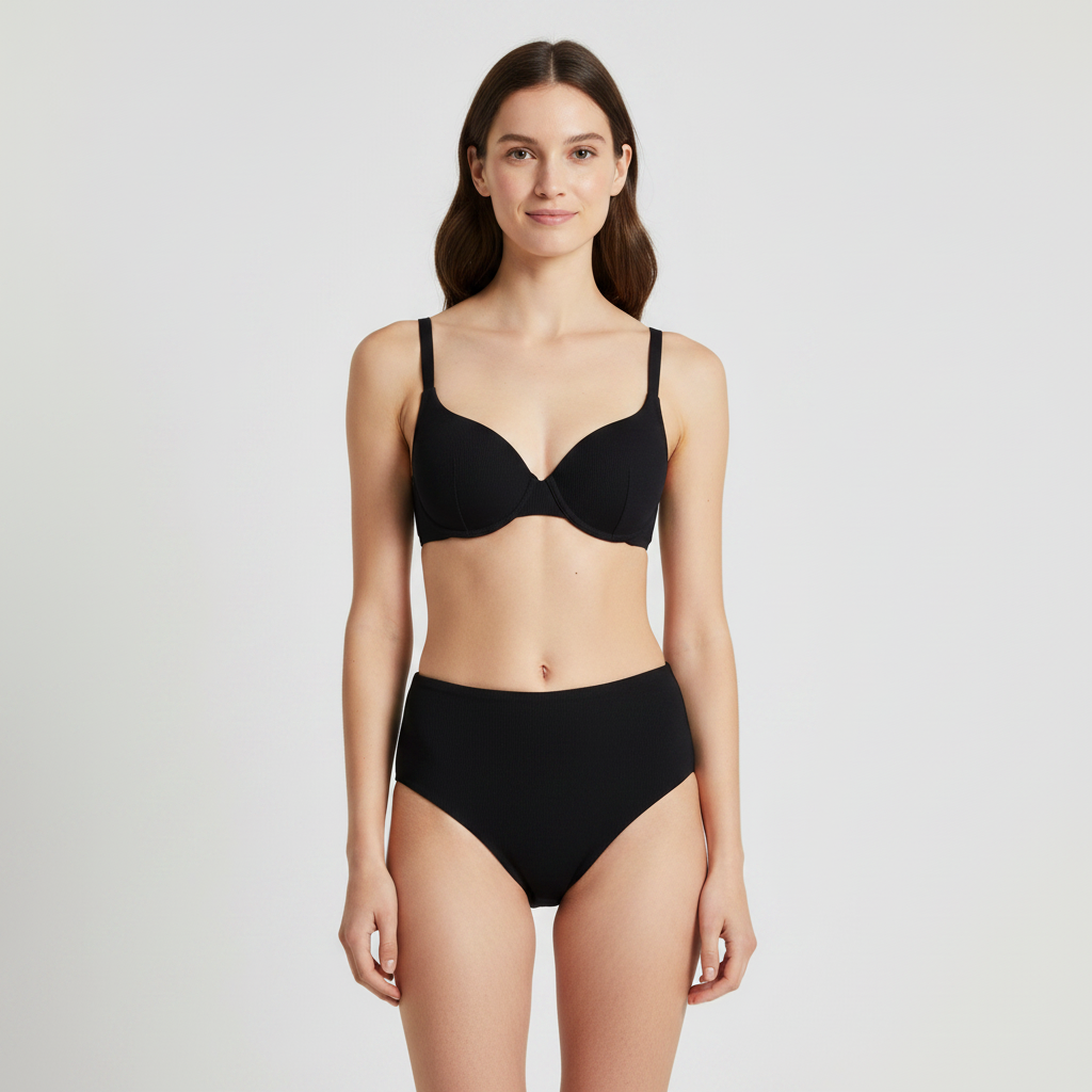 Haut de maillot RougeGorge Noir