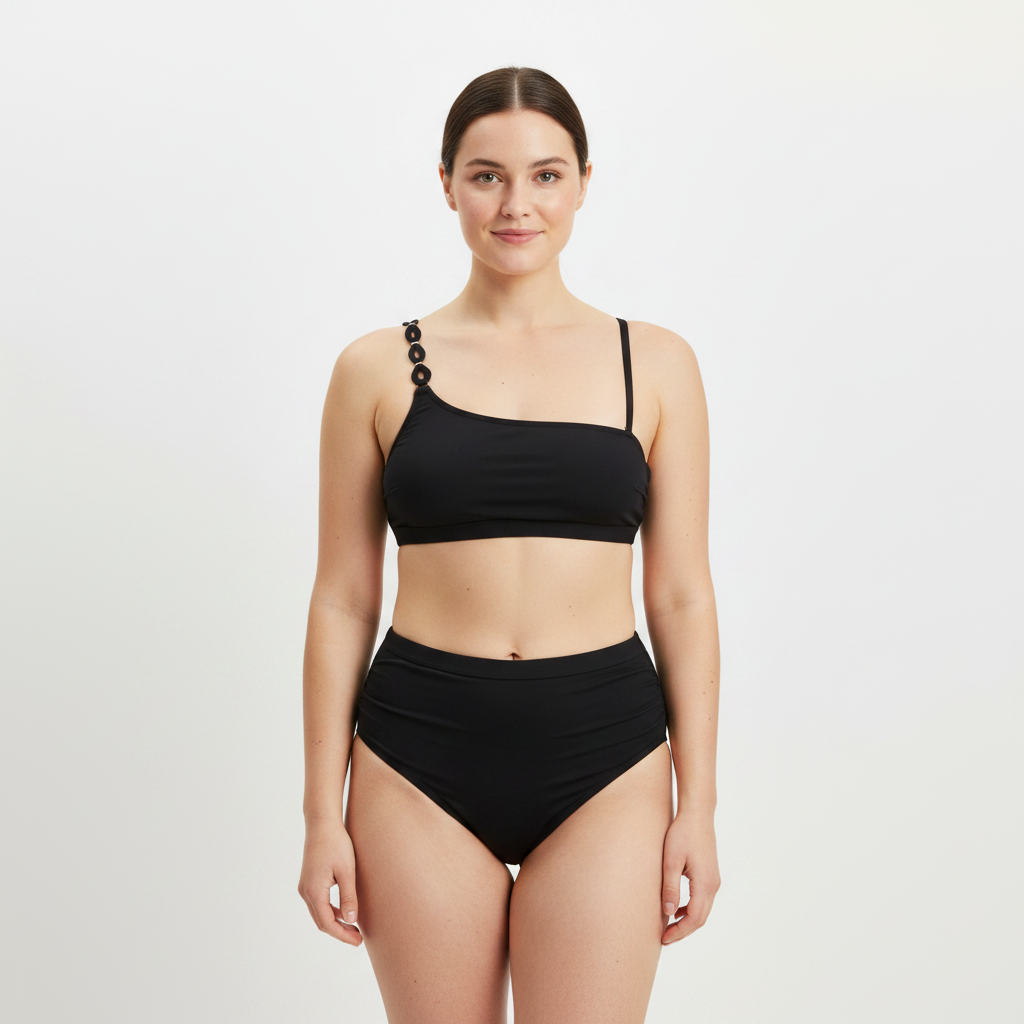Haut de maillot RougeGorge Noir