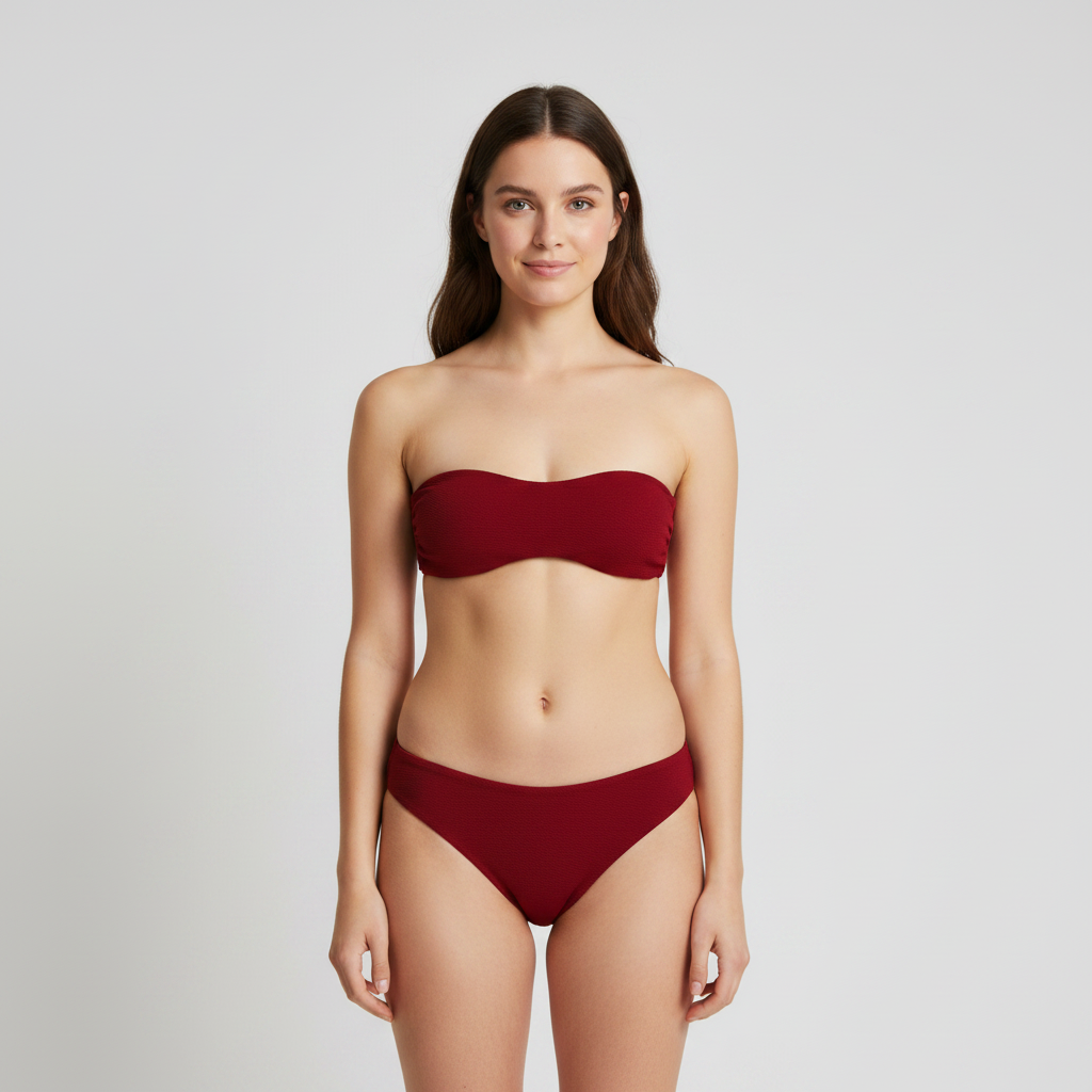 Haut de maillot Rouge