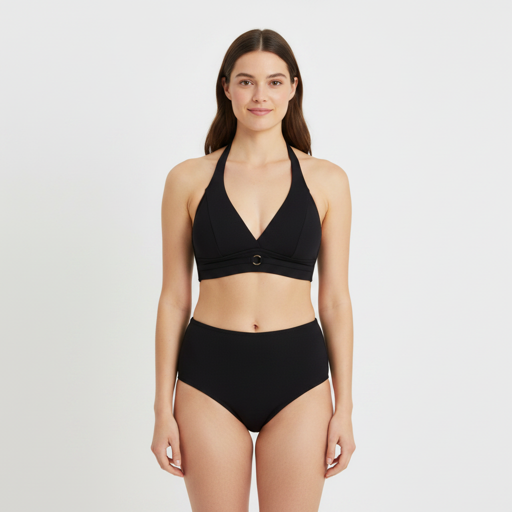 Haut de maillot RougeGorge Noir