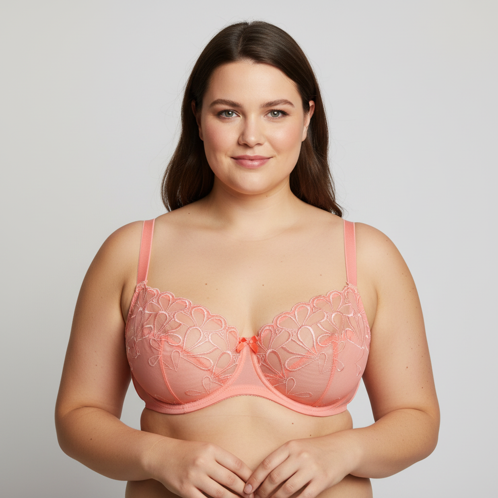 Soutien-gorge Darjeeling Corail