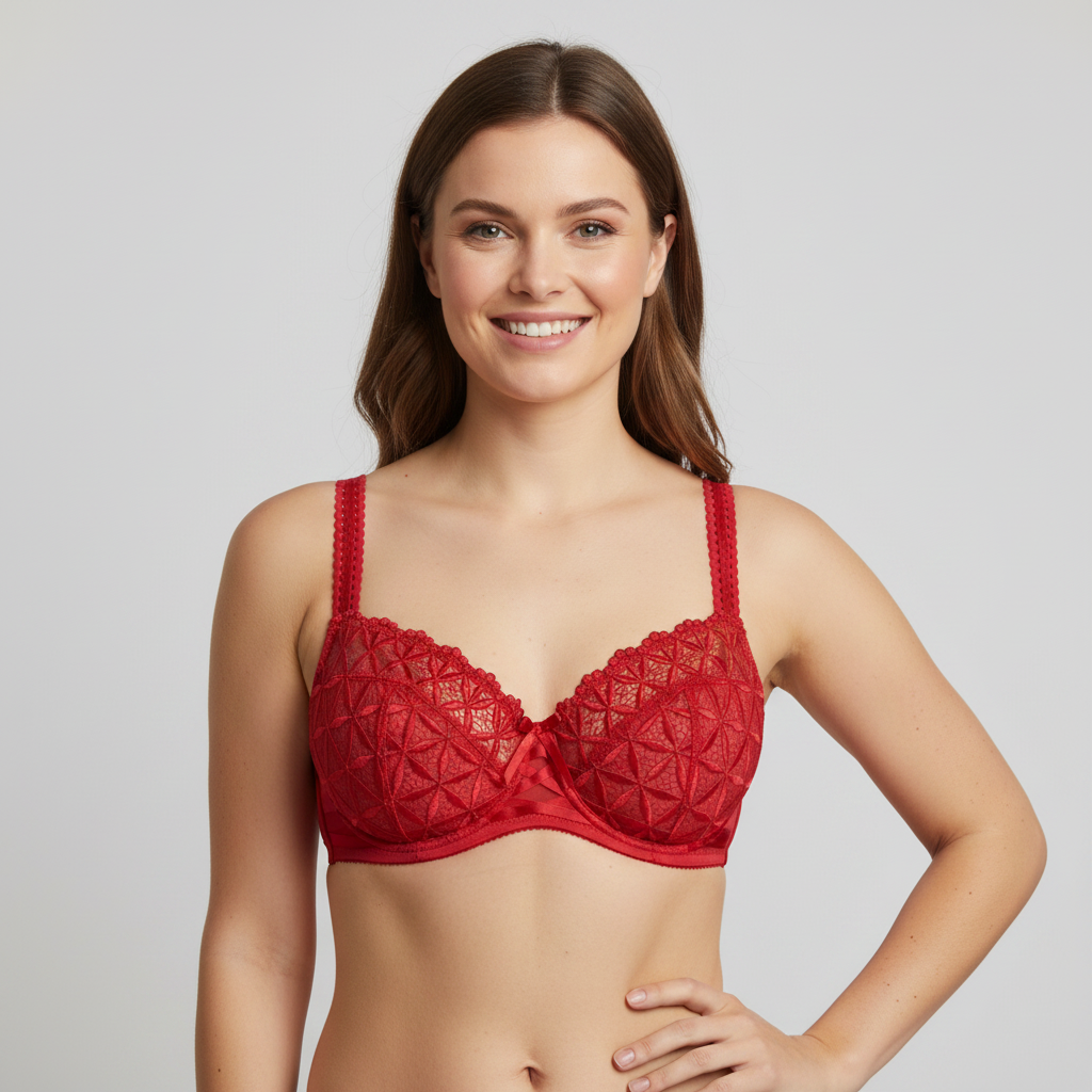 Soutien-gorge Aubade Rouge