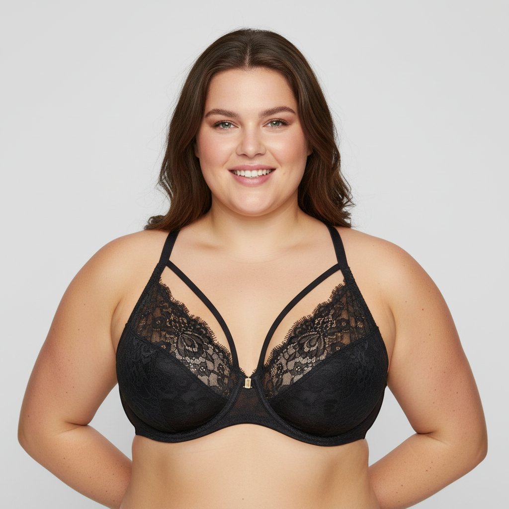 Soutien-gorge Rose Noir