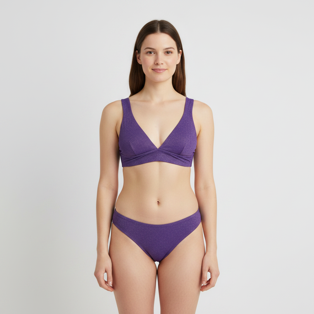 Haut de maillot We are Jolies Violet