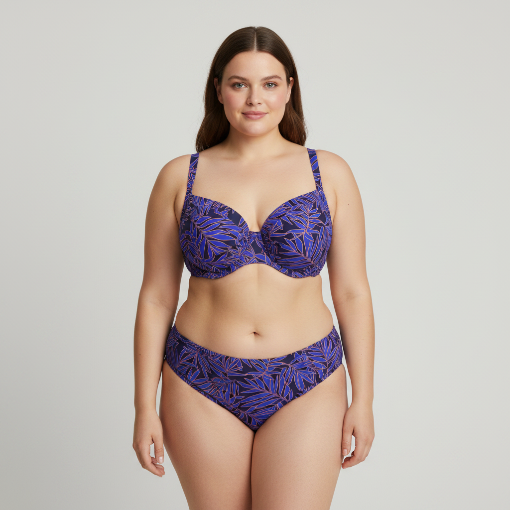Haut de maillot RougeGorge Bleu