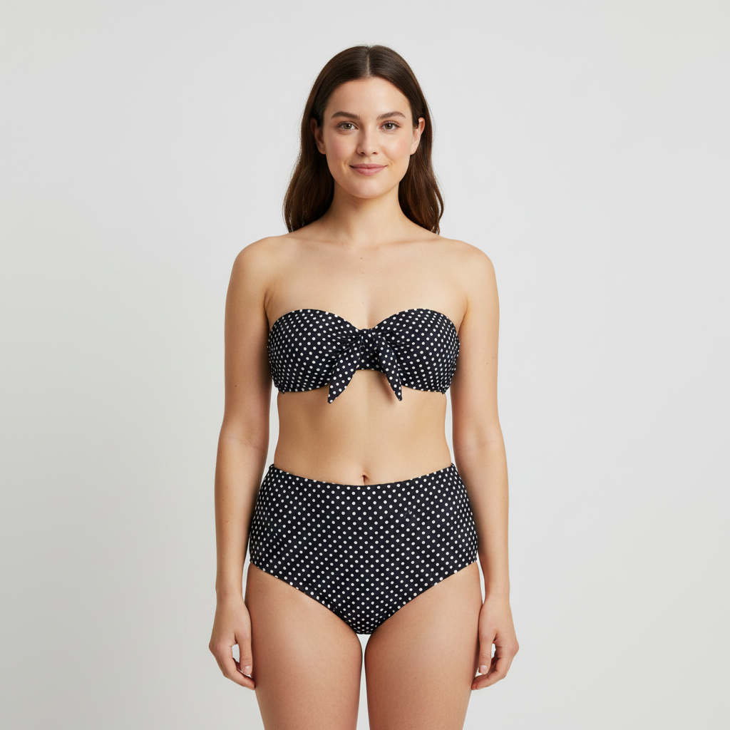 Haut de maillot Noir