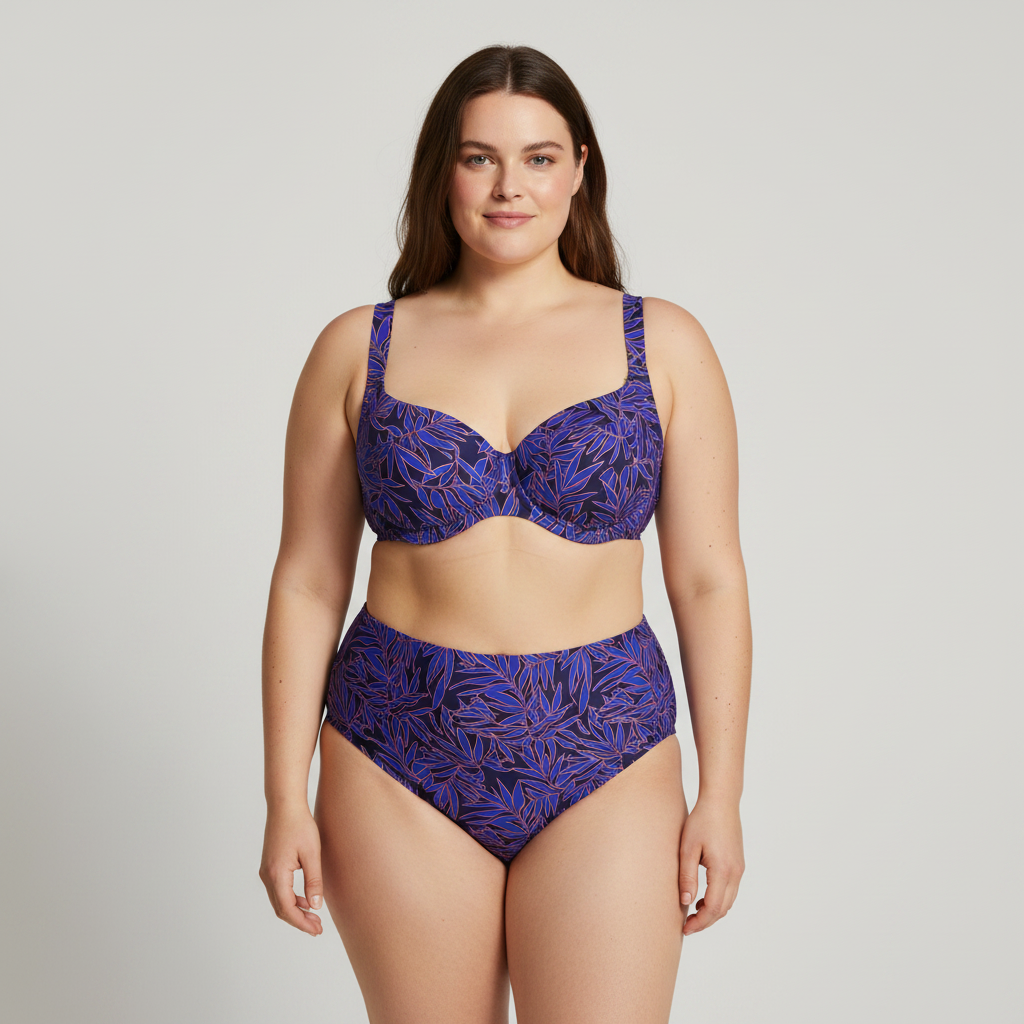 Haut de maillot RougeGorge Bleu