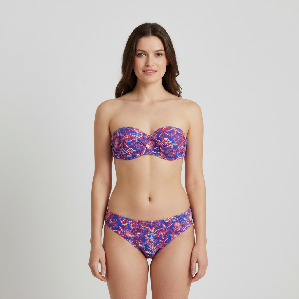 Haut de maillot RougeGorge Rose