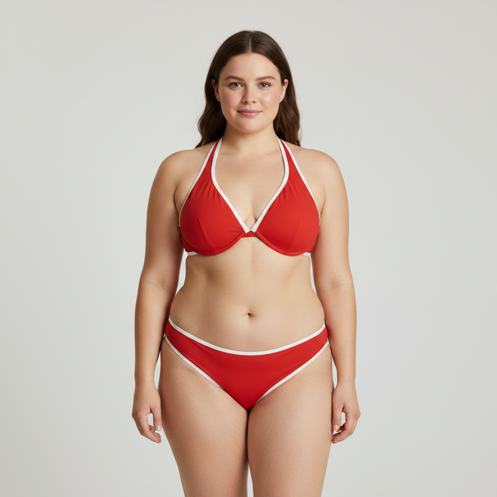 Haut de maillot RougeGorge Orange