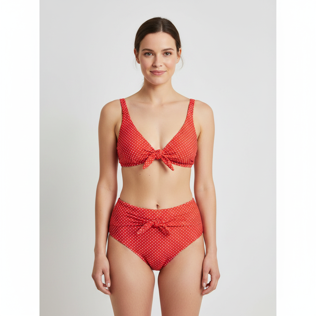 Haut de maillot Rouge
