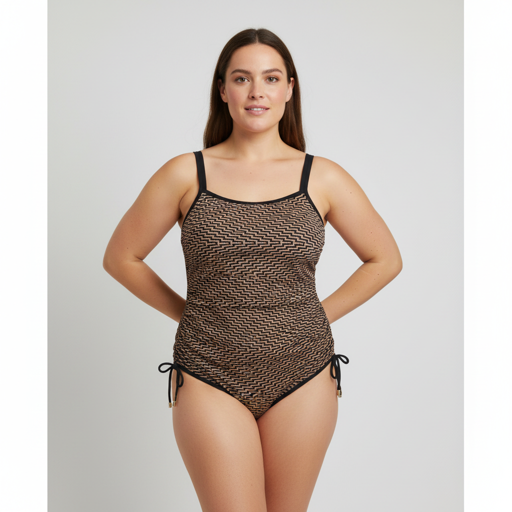 Haut de maillot Marie Jo Marron