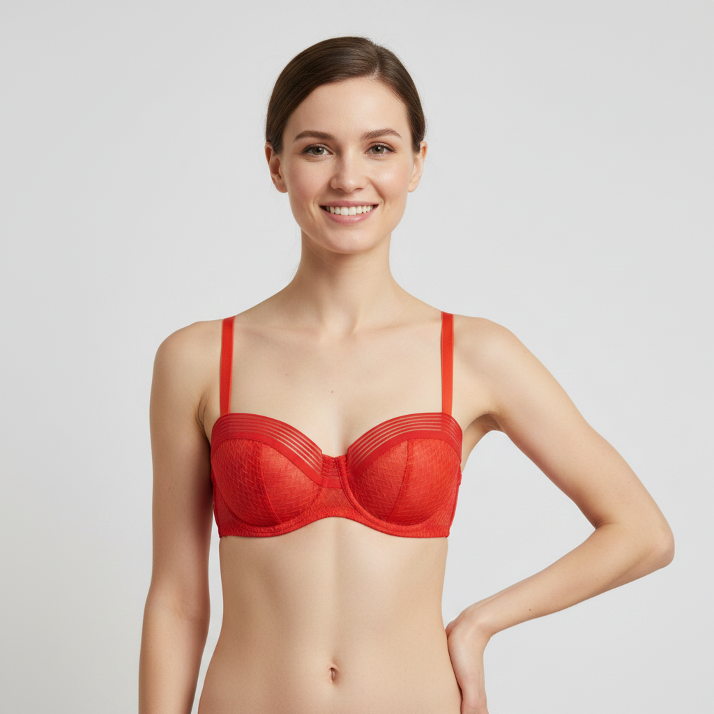 Soutien-gorge Darjeeling Rouge