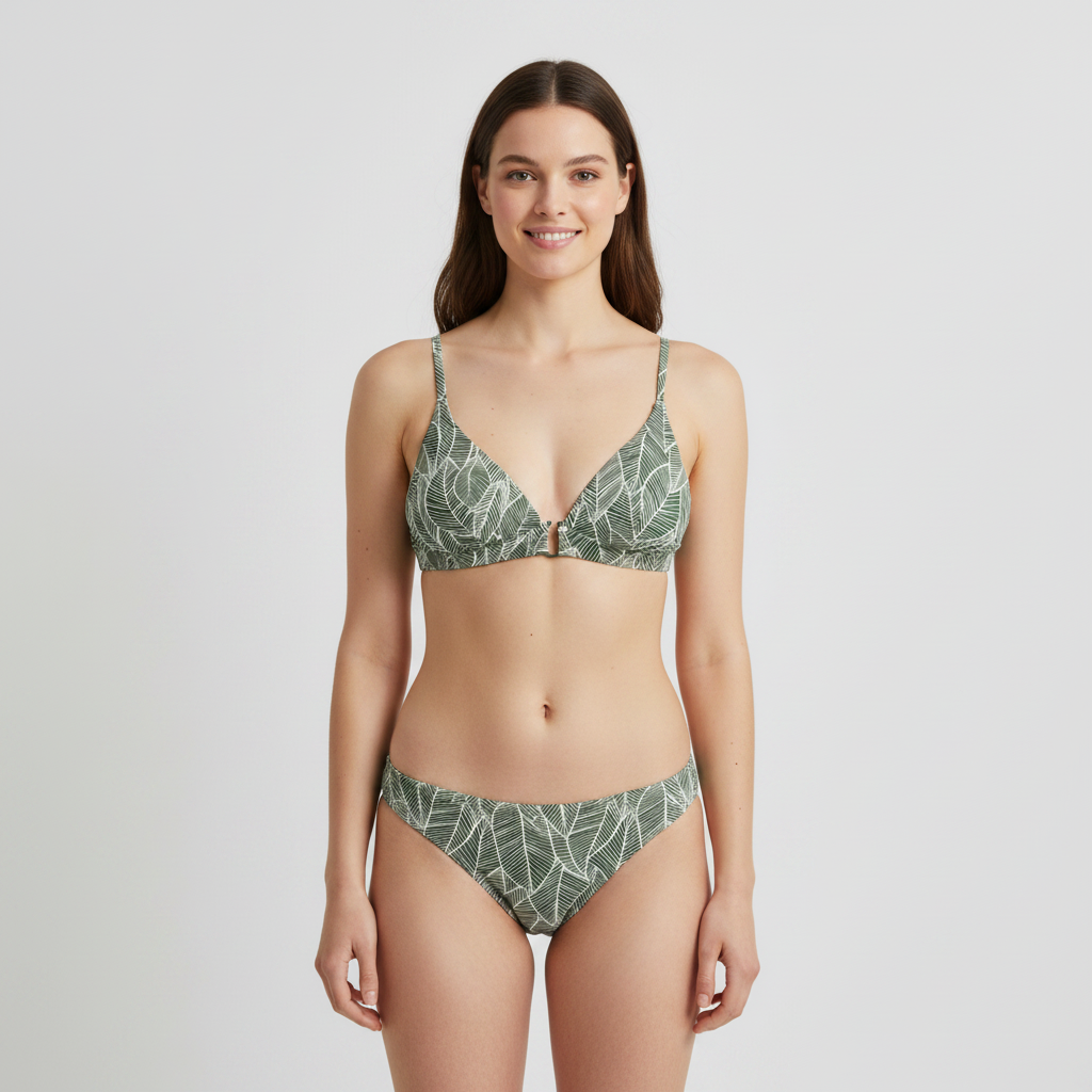 Haut de maillot RougeGorge Vert