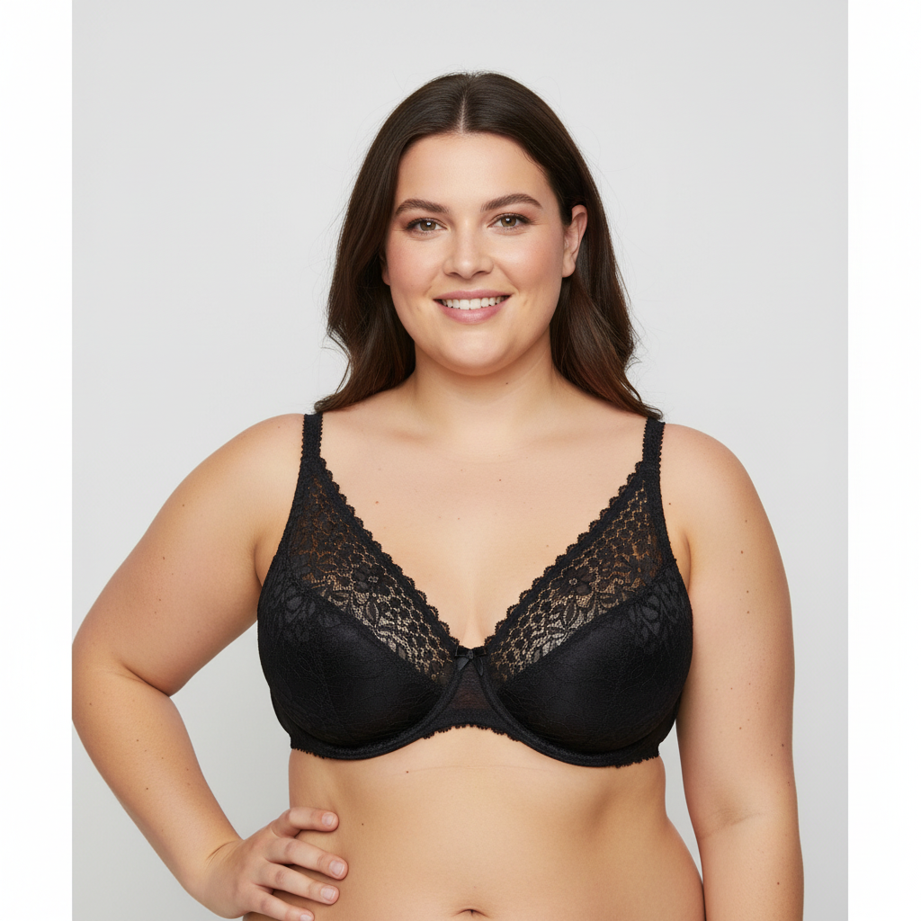 Soutien-gorge Princesse tam.tam Noir