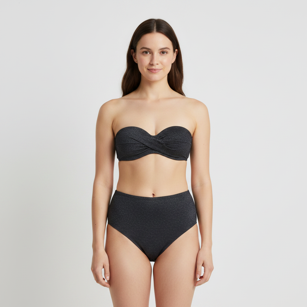 Haut de maillot RougeGorge Noir