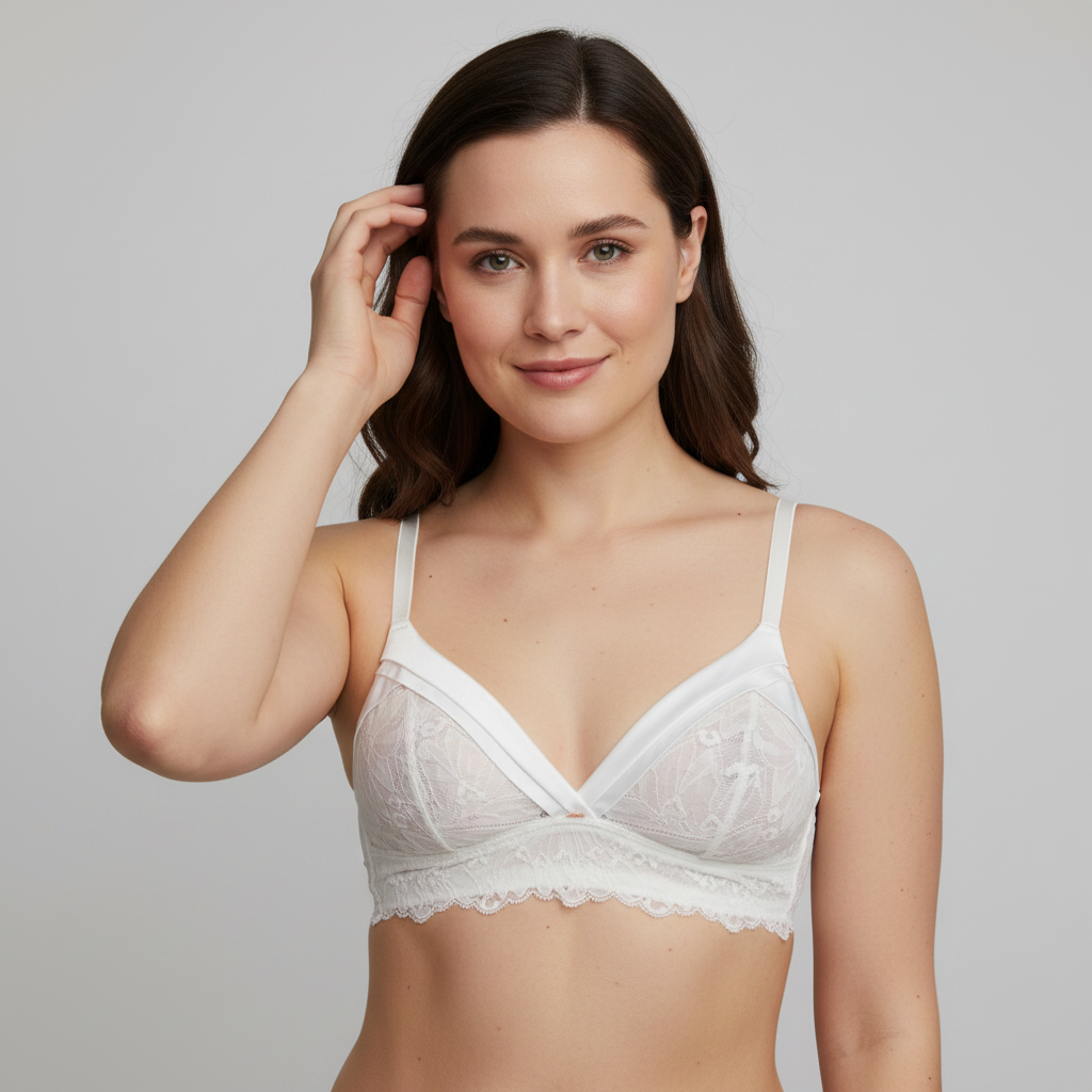 Soutien-gorge RougeGorge Blanc