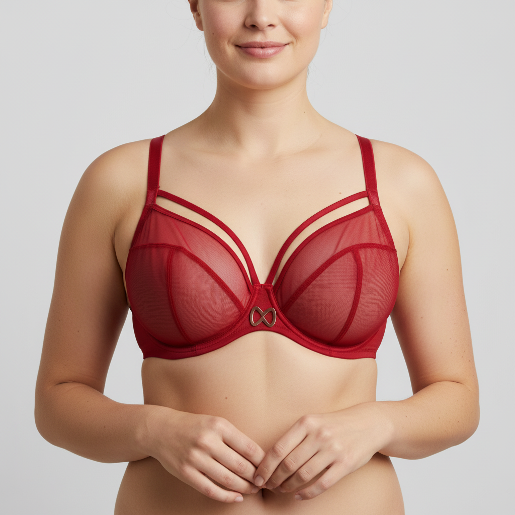 Soutien-gorge Curvy Kate Rouge