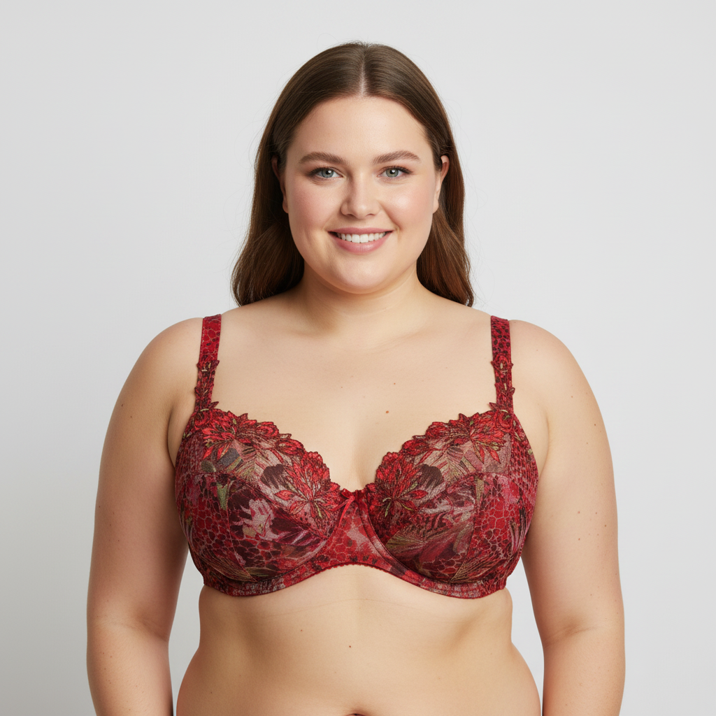 Soutien-gorge Empreinte Rouge
