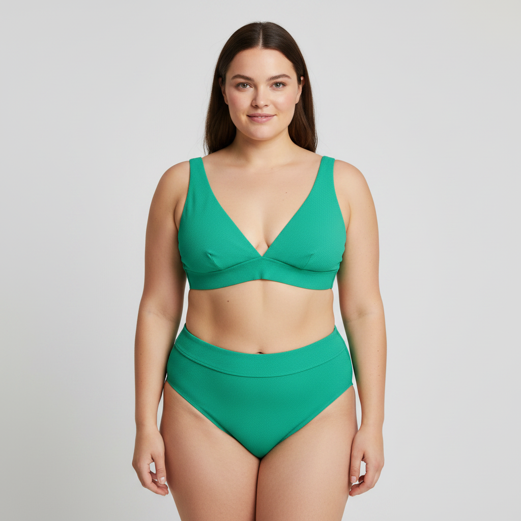 Haut de maillot RougeGorge Vert