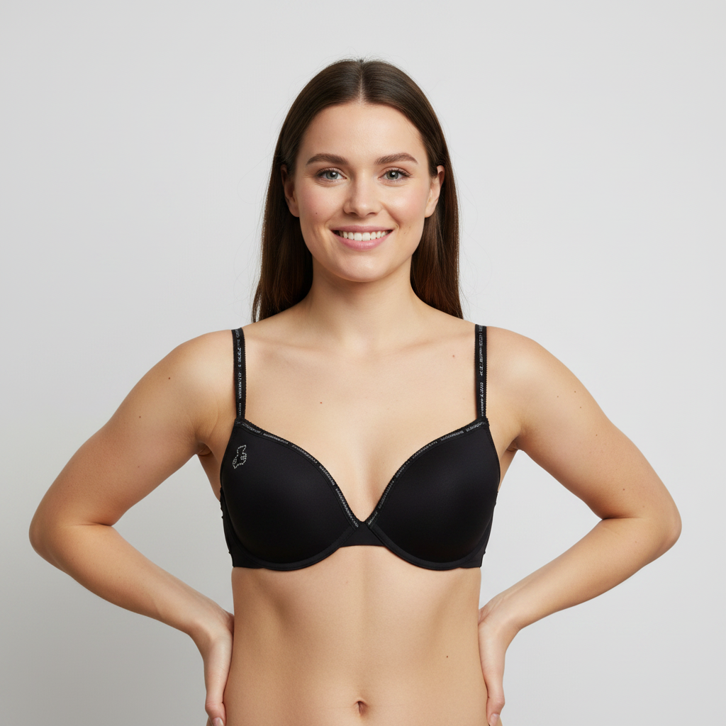 Soutien-gorge Lulu castagnette Noir