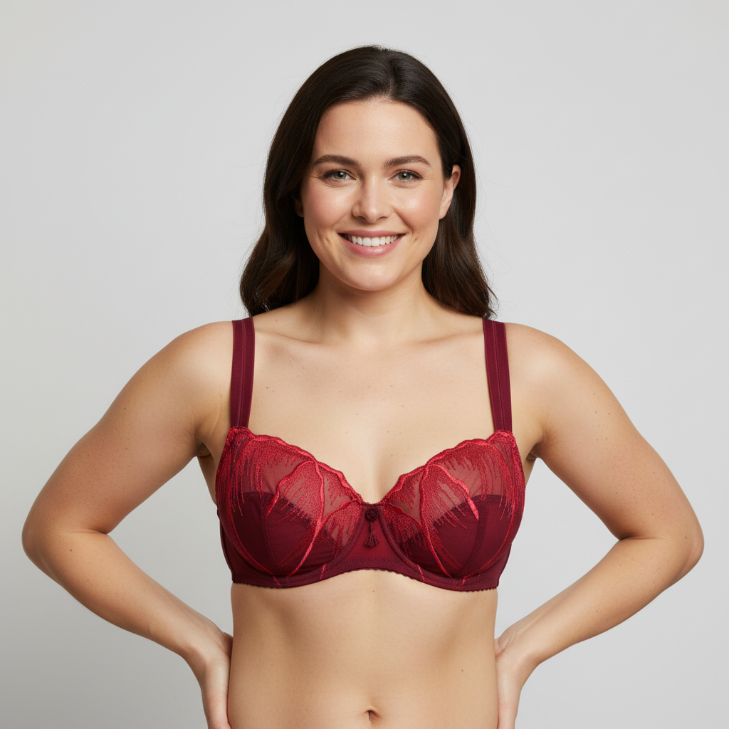 Soutien-gorge Barbara Rouge