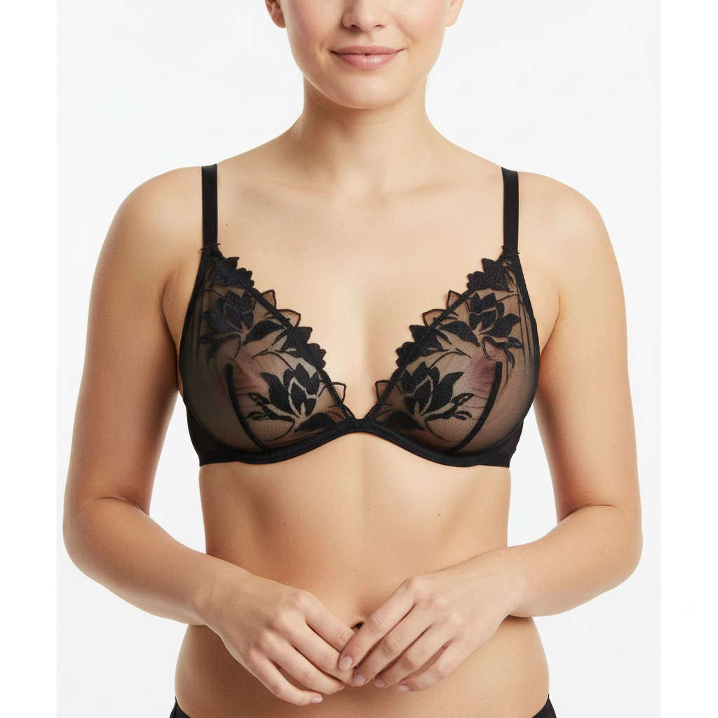 Soutien-gorge Darjeeling Noir