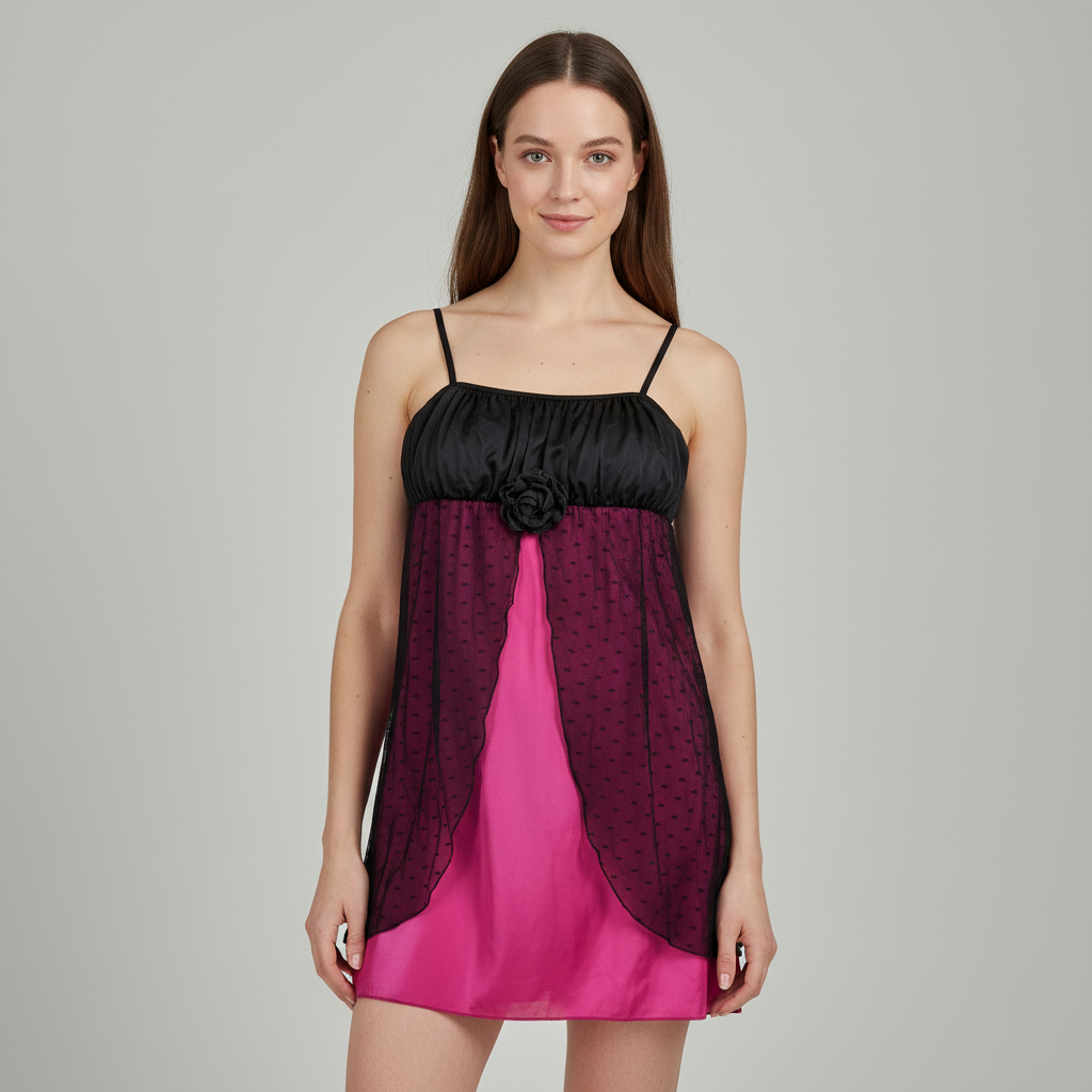 Ensemble de lingerie sexy Obsessive Violet