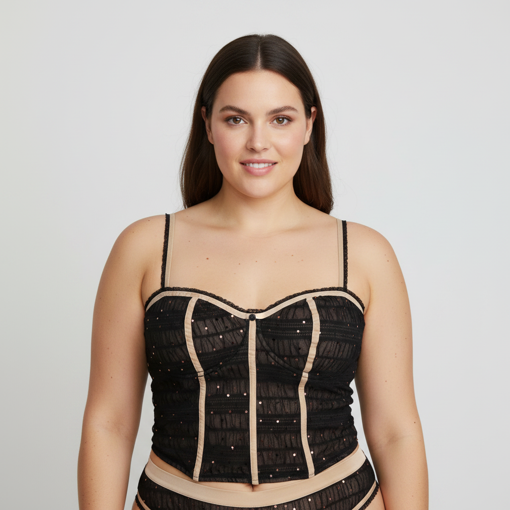 Corset Cannelle Noir