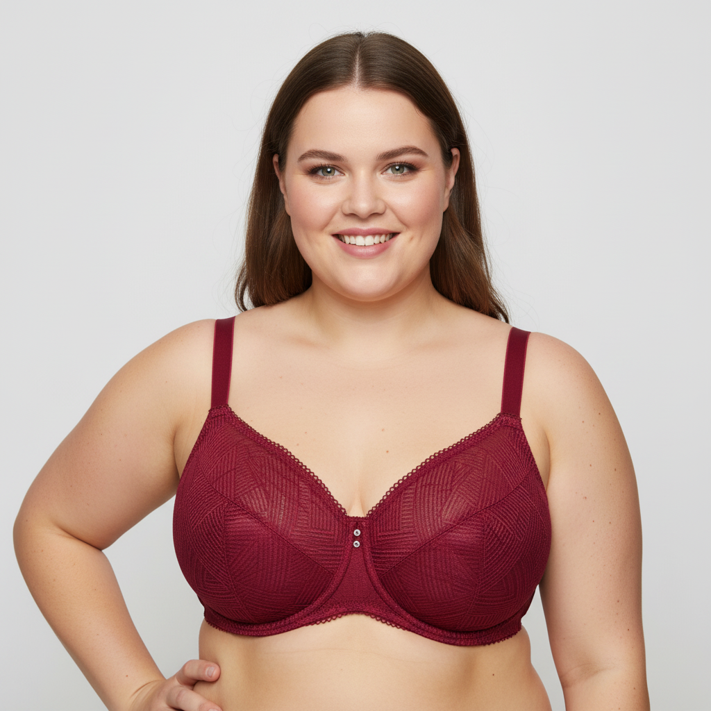 Soutien-gorge Darjeeling Rouge