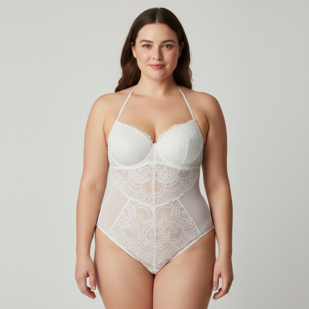 Body RougeGorge Blanc