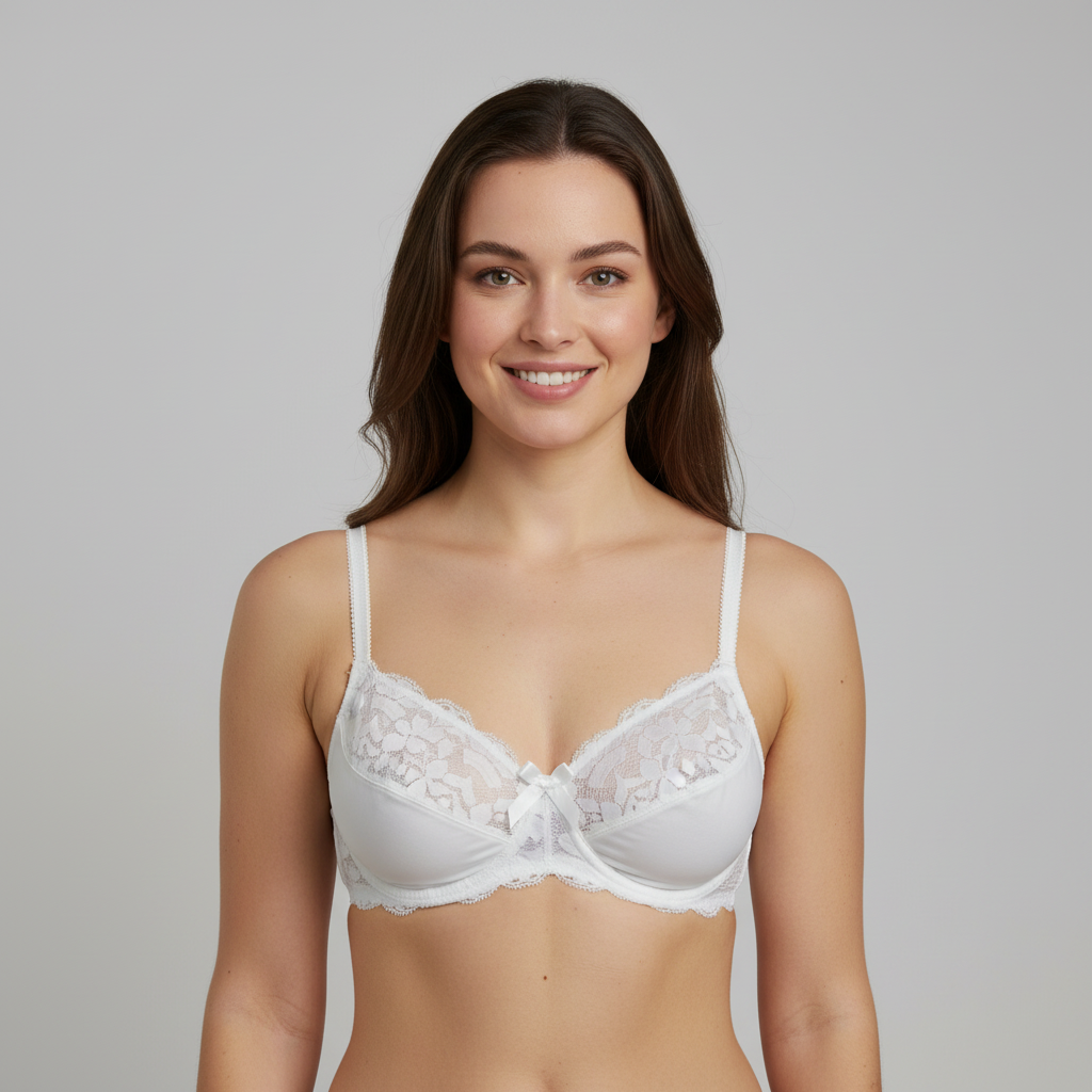 Soutien-gorge Darjeeling Blanc