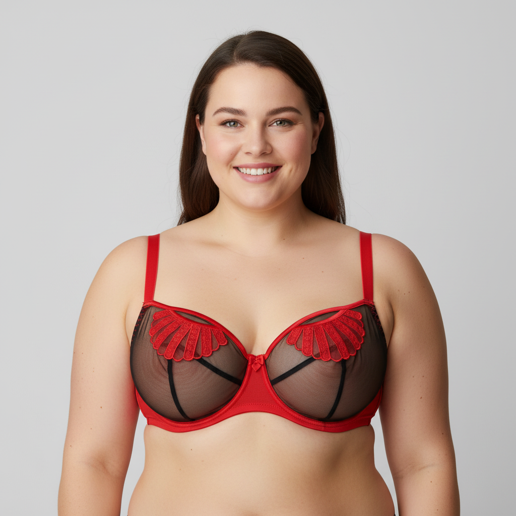 Soutien-gorge Implicite Rouge