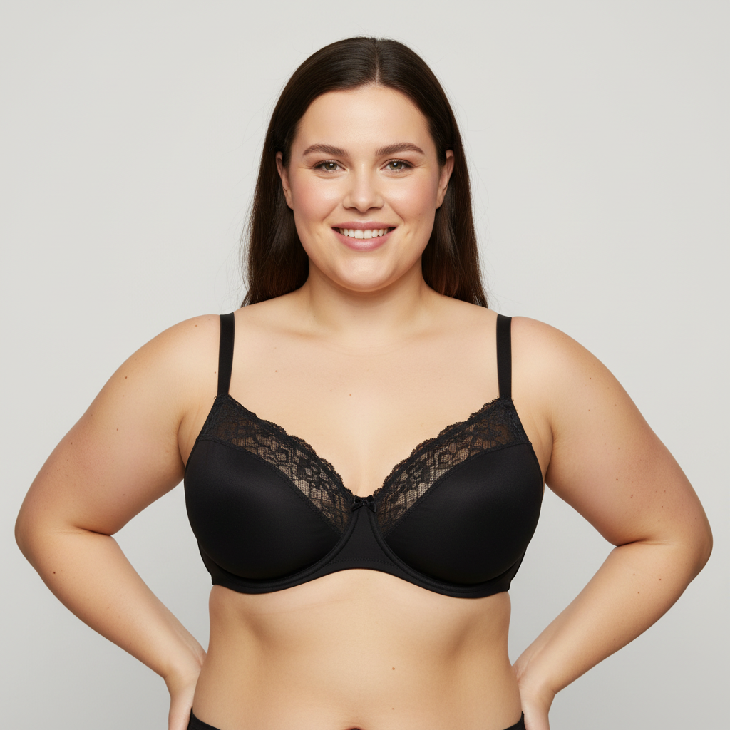 Soutien-gorge Princesse tam.tam Noir