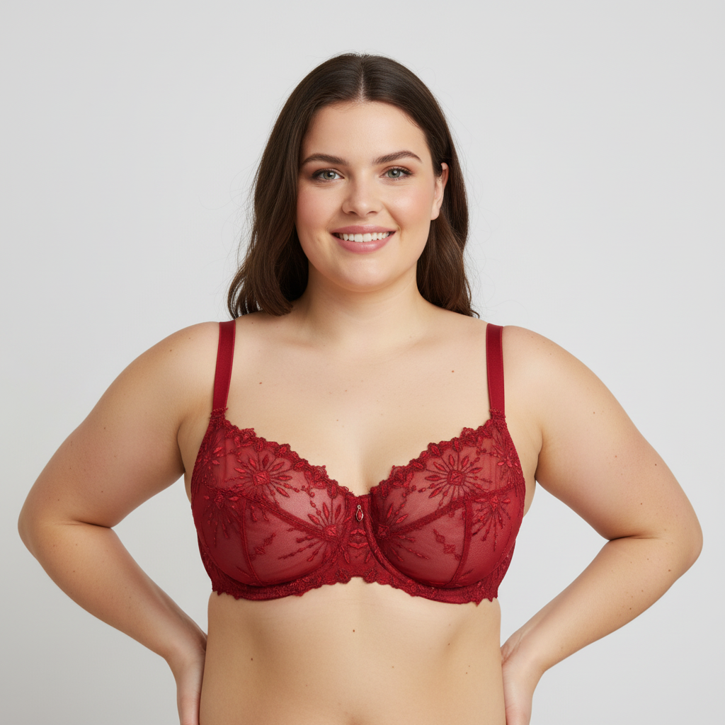 Soutien-gorge Chantelle Rouge
