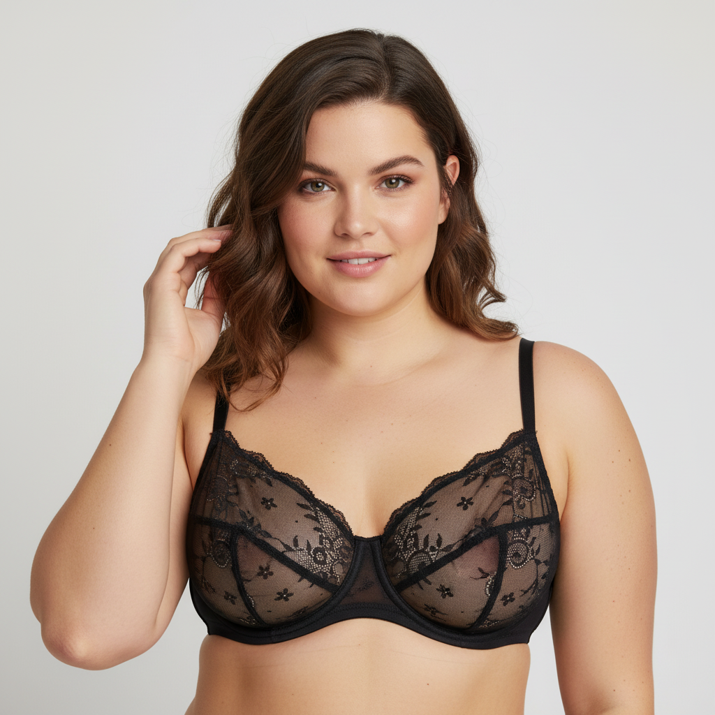 Soutien-gorge Maison Close Noir