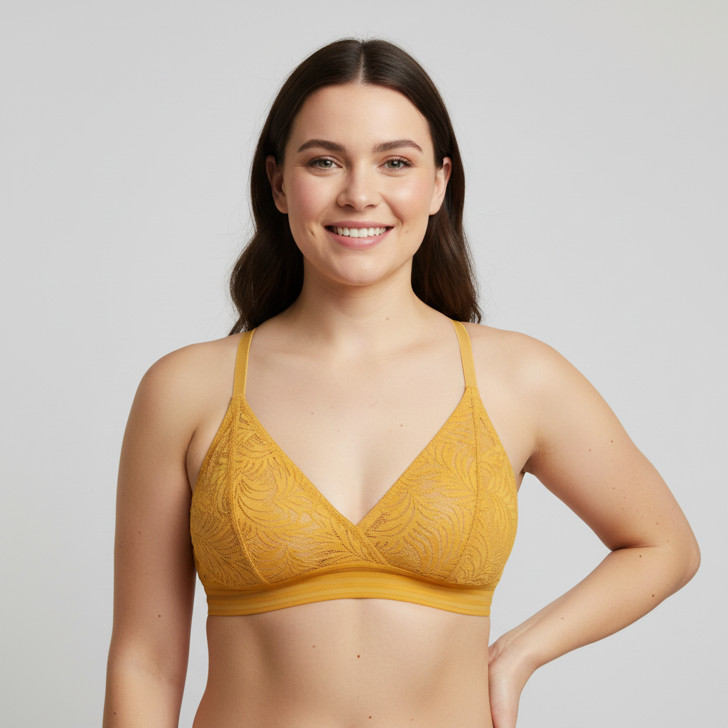 Soutien-gorge DIM Jaune